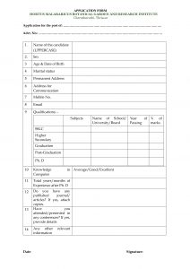 Vacancy – Research Associate (on contract) – Last date 31/12/25